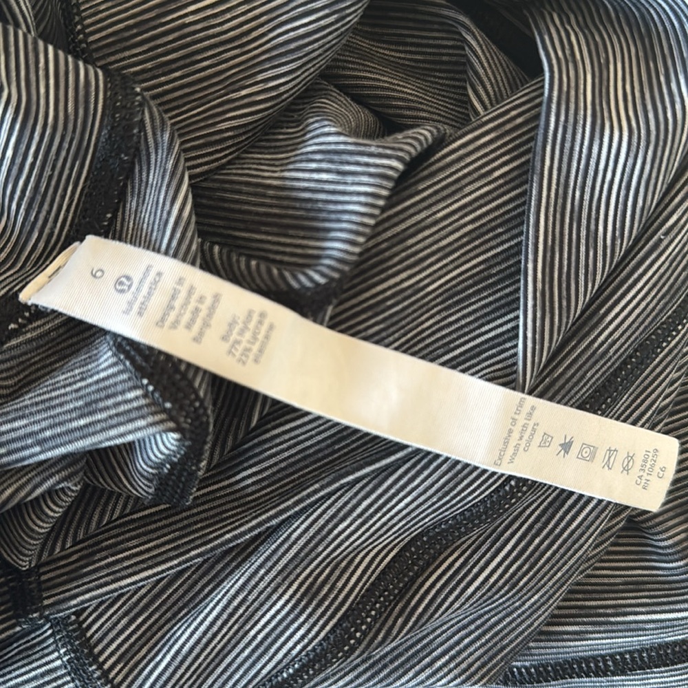 Lululemon Wunder Under Hi-Rise 1/2 Tight (Luxtreme 15”) Wee Are From Space Blk 6 - Picture 12 of 12